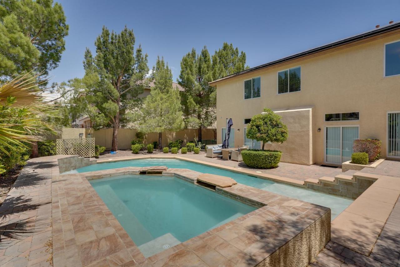 Elegant Las Vegas Home With Pool And Putting Green! Luaran gambar